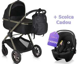 Carucior 2 in 1 Moni iClick Black cumpăra în Chișinau