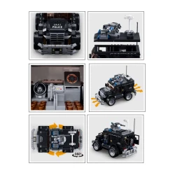 Set construcție Sluban Tigru – Vehicul de asalt, 412 elemente cumpăra în Chișinau. Foto 2