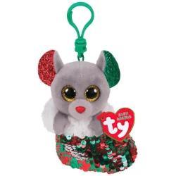 Breloc TY Șoricelul Chipper Beanie Boos Clip, 12 cm cumpăra în Chișinau. Foto 1