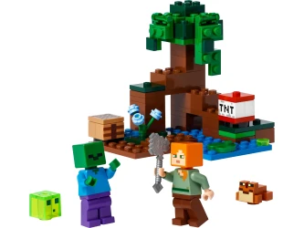 Set construcție LEGO Minecraft The Swamp Adventure, 65 elemente cumpăra în Chișinau. Foto 2