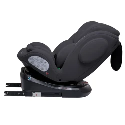 Автокресло 40-150 см (i-Size) Isofix Kikkaboo i-Felix Dark Grey, поворотное 360 купить в Кишиневе. Фото 9