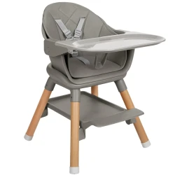 Scaun de masa 6 in 1 Kikkaboo Woody Grey cumpăra în Chișinau. Foto 6
