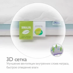 Saltea pentru copii Plitex Eco Lat 1250х650х120mm cumpăra în Chișinau. Foto 4