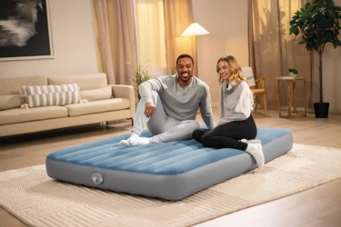 Saltea gonflabilă Intex Queen Prestige Downy cu pompă electrică detașabilă 5 V cumpăra în Chișinau. Foto 5