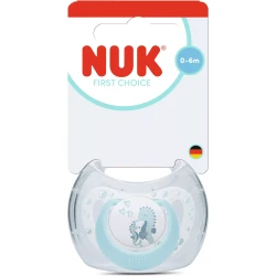 Пустышка ортодонтическая силиконовая NUK First Choice в асс., 0-6 мес купить в Кишиневе. Фото 4