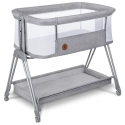 Patuț pentru copii 2 in 1 Lionelo Luna Grey Concrete cumpăra în Chișinau. Foto 3