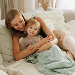 Пледик BabyOno Flannel Comfort Green, 75×100 см купить в Кишиневе. Фото 8