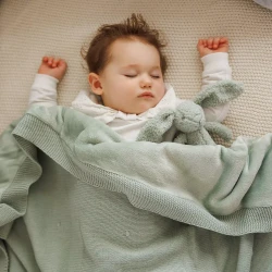 Пледик BabyOno Flannel Comfort Green, 75×100 см купить в Кишиневе. Фото 6