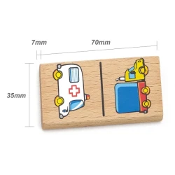 Joc de masă Viga Dominoes Cars cumpăra în Chișinau. Foto 3