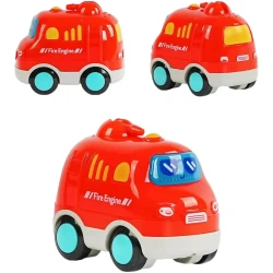 Jucărie interactivă Epid Carton Vehicle Fire Engine Red cumpăra în Chișinau. Foto 2
