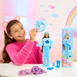 Păpușă Barbie Cutie Reveal în costum de pluș de ursuleț, 30 cm cumpăra în Chișinau. Foto 8