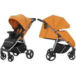 Прогулочная коляска Carrello Bravo Tiger Orange купить в Кишиневе. Фото 6
