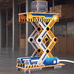Puzzle 3D Cubic Fun STEM Series Lift hidraulic, 49 elemente cumpăra în Chișinau. Foto 4