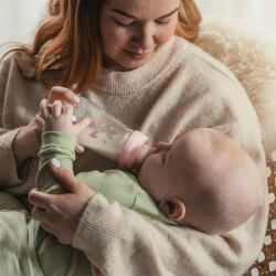 Бутылочка стеклянная для младенцев MAM Feel Good Forest Girl, 260 мл купить в Кишиневе. Фото 3