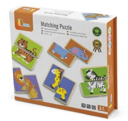 Развивающая игрушка Viga Matching Puzzle Wild Animals купить в Кишиневе. Фото 1