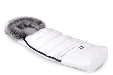 Husă de iarnă pentru cărucior Cottonmoose Footmuf Combi White, 85-115 x 50 cm cumpăra în Chișinau. Foto 1