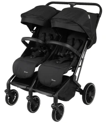 Carucior de plimbare pentru gemeni BabyGo GoTwice Black cumpăra în Chișinau