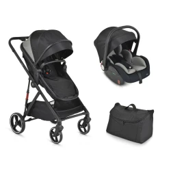 Carucior 3 in 1 Moni Marbella Black cumpăra în Chișinau. Foto 19