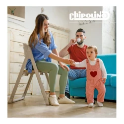 Стульчик для кормления 4 в 1 Chipolino Quatro Cashmere купить в Кишиневе. Фото 4