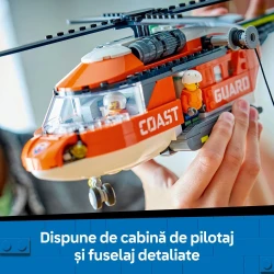 Конструкторы Lego City Coast Guard Helicopter, 551 элемент купить в Кишиневе. Фото 5