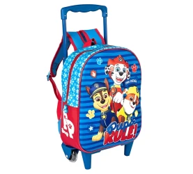 Rucsac pentru copii cu roți Total Office Paw Patrol Blue, 38.5 x 28 x 13.5 cm cumpăra în Chișinau. Foto 1