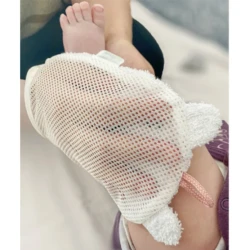 Детский набор перчаток и губки для купания BabyJem Медвежонок купить в Кишиневе. Фото 2