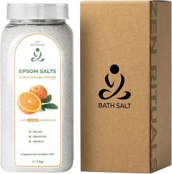Соль для ванны Zen Rituals Sweet Orange Energy, 1000 г купить в Кишиневе. Фото 1