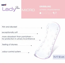 Absorbante Seni Lady Slim Micro, 20 buc. cumpăra în Chișinau. Foto 2