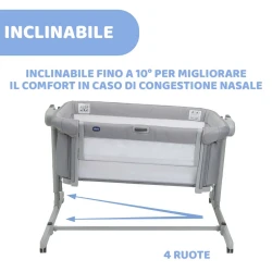 Pătuț pentru copii Chicco Next2Me MAGIC Evo Grey Mist cumpăra în Chișinau. Foto 11