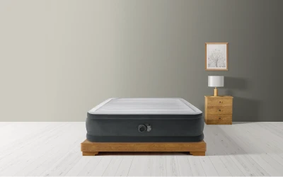 Надувной матрас Intex Velur Queen Comfort-Plush Elevated со встроенным электрическим насосом 220 В купить в Кишиневе. Фото 3