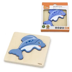 Puzzle educativ Viga Pește, 3 elemente cumpăra în Chișinau. Foto 2