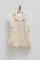 Комбинезон Caramell Sunny Days Beige & Ivory (1-3М) купить в Кишиневе. Фото 1