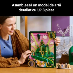 Конструкторы Lego Wicked Emerald City Wall Art, 1518 элементов купить в Кишиневе. Фото 5