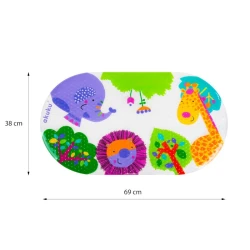 Коврик для ванны Akuku Multicoloured, 69x38 cм купить в Кишиневе. Фото 3
