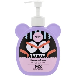 Жидкое мыло для детей Yope Coconut and Mint, 400 мл купить в Кишиневе. Фото 1