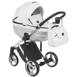 Коляска 2 в 1 Adamex Chantal Star White Silver купить в Кишиневе