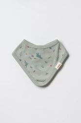 Хлопковый слюнявчик BabyCosy Green, 3 шт. купить в Кишиневе. Фото 5