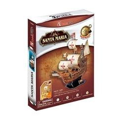 Puzzle 3D Cubic Fun Santa Maria, 113 elemente cumpăra în Chișinau. Foto 1