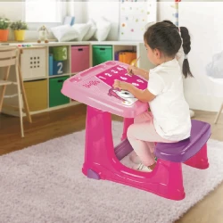 Masuta cu scaun incorporat Dolu Unicorn Smart Study Desk Roz cumpăra în Chișinau. Foto 3