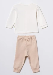 Pijama BabyCosy Beige (9-12L) cumpăra în Chișinau. Foto 2