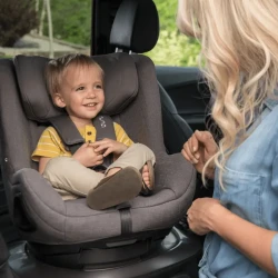 Автокресло 45-105 см (i-Size) Isofix Nuna TODL Next Caviar, поворотное 360 купить в Кишиневе. Фото 12
