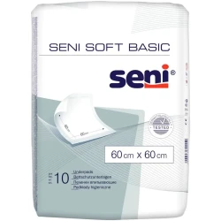 Pelinci de unica folosinta Seni Soft Basic (60x60 cm), 10 buc. cumpăra în Chișinau. Foto 1