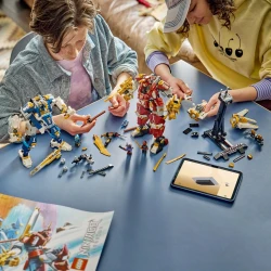 Конструкторы Lego Ninjago The Twin Titan Mechs, 1707 элементов купить в Кишиневе. Фото 7