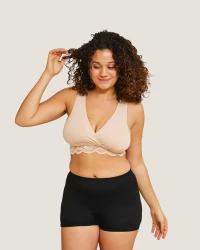 Sutien pentru alăptare Carriwell Crossover Sleeping Beige, mărimea XL cumpăra în Chișinau. Foto 7