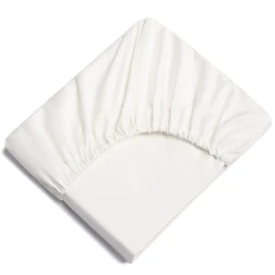 Cearsaf de pat pe elastic Perina Sateen Premium Ivory, 120x60 cm cumpăra în Chișinau. Foto 3