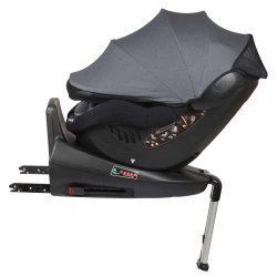 Scaun auto 0-18kg Isofix BabyGo ISO360 Grey, rotativ 360 cumpăra în Chișinau. Foto 4