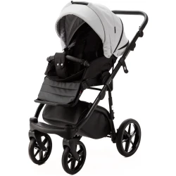 Коляска 2/1 Adamex Nola Deluxe Grey Black купить в Кишиневе. Фото 3