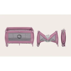 Манеж-кровать Lionelo Stefi Plus Pink Magnolia купить в Кишиневе. Фото 18