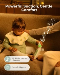 Аспиратор для носа электрический 2 в 1 Momcozy BreezyClear купить в Кишиневе. Фото 3