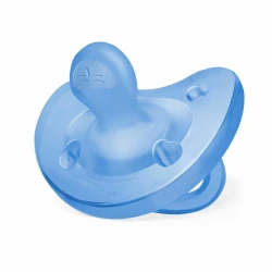 Suzeta ortodontică din silicon Chicco Physio Soft Blue (6-16 luni) cumpăra în Chișinau. Foto 1